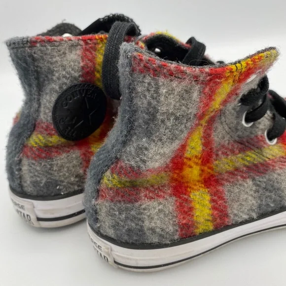 Converse Woolrich Plaid Chuck Taylor's Shoes men 4 - Picture 3 of 4